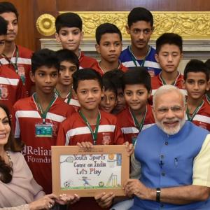 Sports can be a means for national integration, says PM Modi