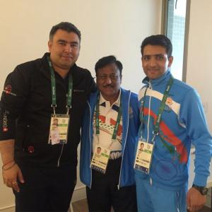 Indian contingent settling into the Olympic Village in Rio