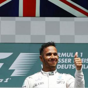 F1: Hamilton powers to victory in German Grand Prix