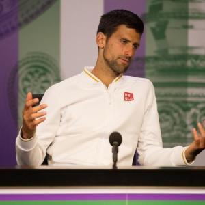 Laver's record safe as Djokovic feels weight of history