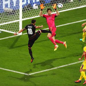 Euro 2016: Albania keep hopes alive with historic win vs Romania