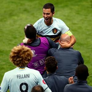 Euro 2016: Hazard-inspired Belgium crush Hungary