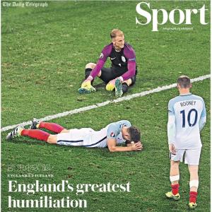 How the British media reacted to England's worst loss...