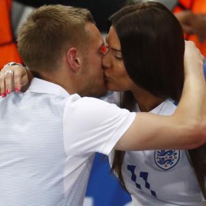 Euro exit: English WAGs comfort the stars