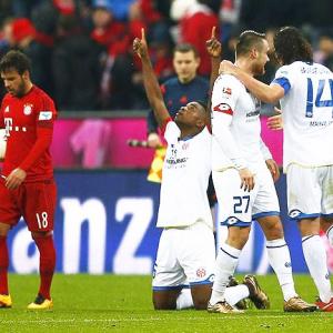 Bundesliga: Bayern suffer shock loss at home to Mainz