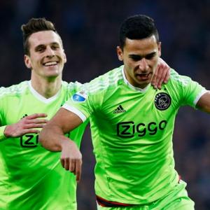 Eredivisie: Ajax win at champions PSV to take over top spot