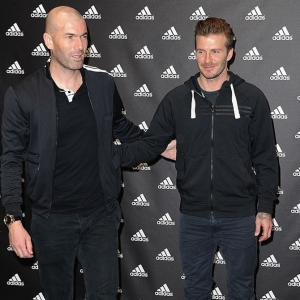 Zidane was born to coach, says Beckham