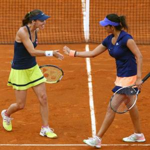Wins for Sania, Bopanna and Paes at French Open