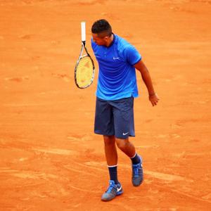 Kyrgios slapped with French Open's biggest fine