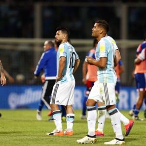 Messi-less Argentina beaten at home by Paraguay