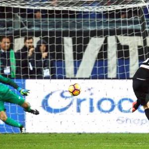 Serie A: Late penalty sends Inter to third successive league defeat