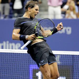US Open PIX: Nadal fist-pumps into last 16; Djokovic also advances