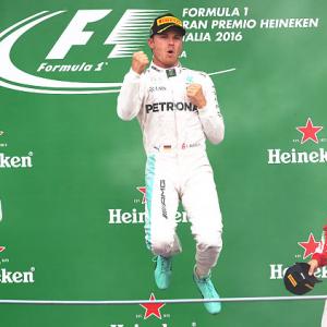 PHOTOS: Rosberg wins Italian GP, cuts Hamilton's lead