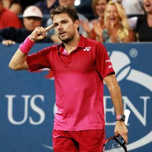 US Open PHOTOS: Wawrinka survives, Kyrgios out with injury
