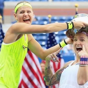 US Open: Mattek-Sands and Safarova win doubles