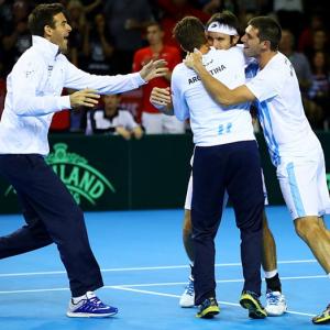 Davis Cup: Argentina dump Britain; Cilic fires Croatia into final
