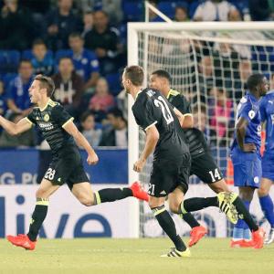 League Cup: Fabregas gives Chelsea win at Leicester, Everton lose