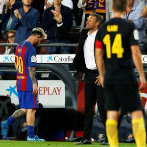 La Liga: Barca held by Atletico after Messi limps off; Real drop points