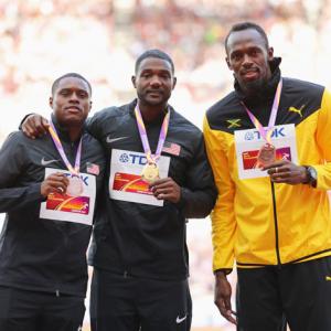 Bolt says 'Gatlin deserves to be here' after more jeers on podium