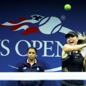 Upsets on Day 1 at US Open: Sharapova knocks out Halep, Konta loses
