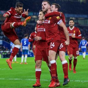 EPL: Liverpool rout Brighton, Chelsea see off Newcastle