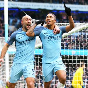 EPL: Jesus to City's rescue in late win over Swansea