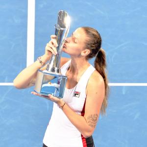 Pliskova breaks into top five after claiming Brisbane title