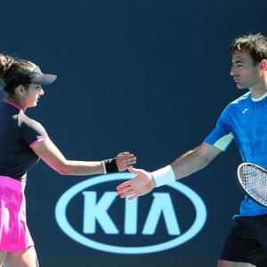 Aus Open: Contrasting wins for Sania, Bopanna in mixed doubles