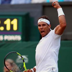 Red-hot Nadal rolls over American Young