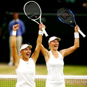 Meet Wimbledon men's and women's doubles champions
