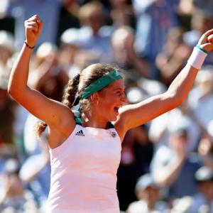 Unseeded Ostapenko stuns Halep to win French Open crown