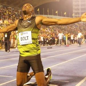 Fireworks in Jamaica as Bolt wins final 100 metres race on home soil