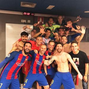 Barca's night of miracle will prompt lots of love making: Pique