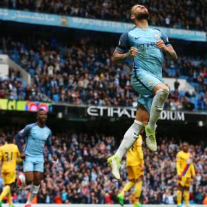 EPL: Man City thrash Palace to move into third place