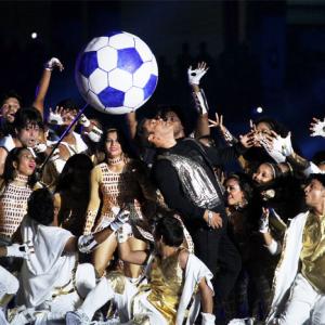PHOTOS: Salman, Katrina light up ISL opening night