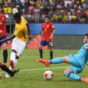 U-17 World Cup: Brazil outclass Spain; Germany edge past Costa Rica