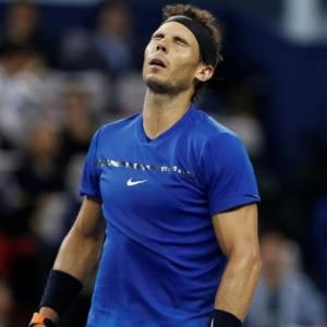Nadal withdraws from Basel with knee problem