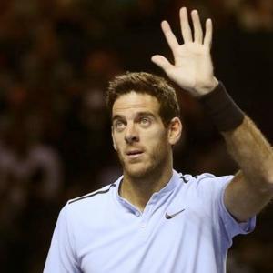 Del Potro sets up another Basel final showdown with Federer
