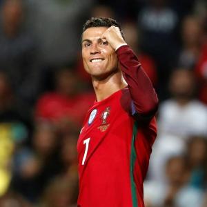 Football PHOTOS: Ronaldo, Lukaku shine with hat-tricks