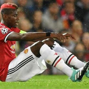 Man United boss Mourinho won't cry over injured Pogba