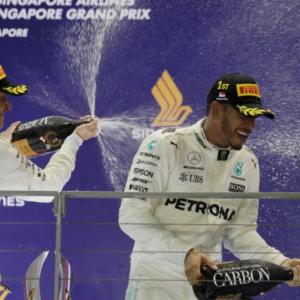 Is Hamilton close to winning fourth F1 title?