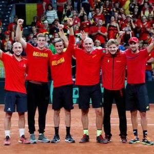 Belgium beat Australia to reach Davis Cup final