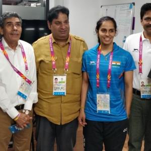 Problem resolved! Saina Nehwal's father gets access into Games village