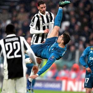 PHOTOS: Ronaldo's outrageous bicycle kick caps emphatic Real win