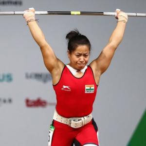 CWG PIX, Day 2: Sanjita's gold, Lather's bronze ensure great outing for India