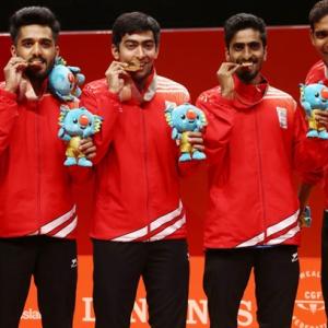 India seal second table tennis gold