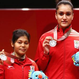 Manika Batra-Mouma Das win maiden women's doubles silver for India