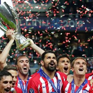 PIX: Atletico take sweet revenge on Real to lift Super Cup
