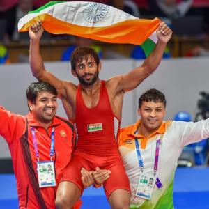 After Asiad win, Bajrang sets eyes on Olympic gold