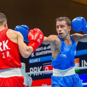 Asiad Boxing: Gritty Vikas, dominant Amit in semis; Sarjubala ousted